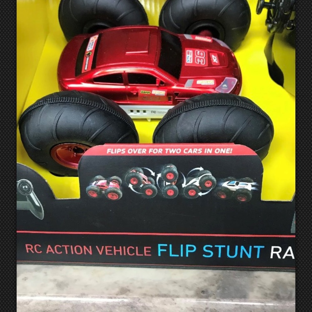 sharper image RC action Vehicle Flip Stunt Rally